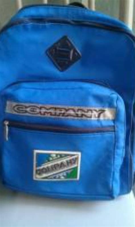 mochila da company anos 80